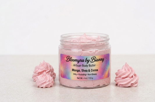 Bloomyra Body Butter 4oz – Hidratación Profunda